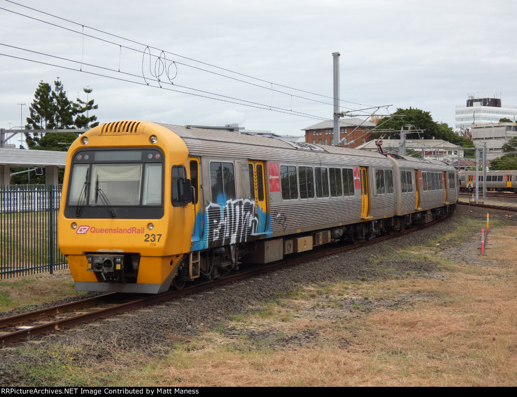 Commuter heading South